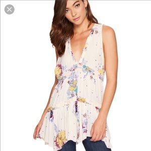 Free people floral tank